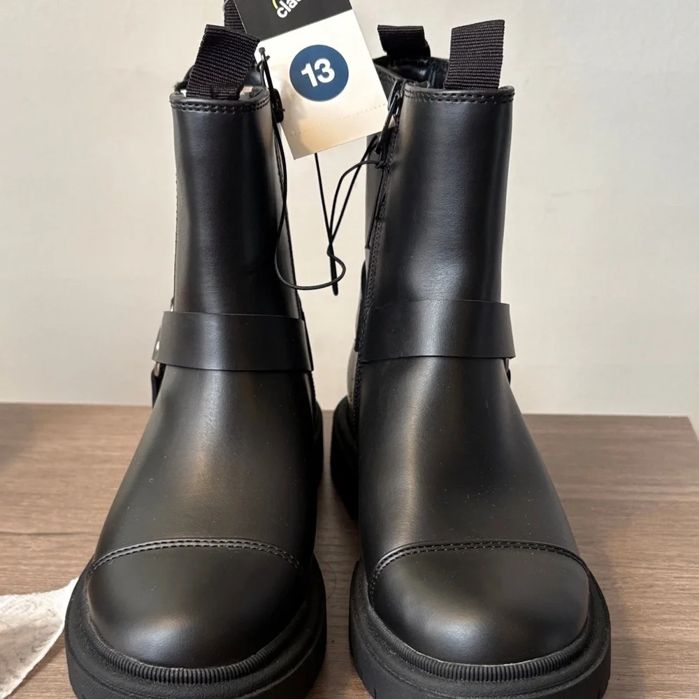 Art Class Black Combat Boots